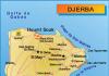 Djerba saar Tuneesias Kohalikud rannad ja meri